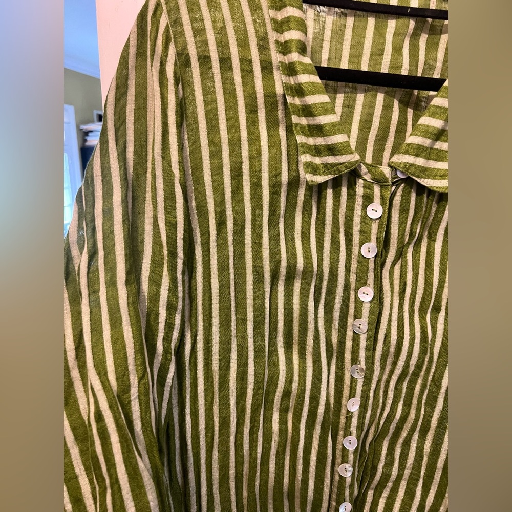 vintage linen swing top - Picture 2 of 5